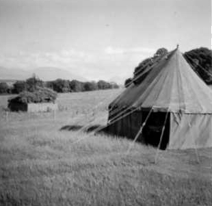 HMS Conway - The tented camp